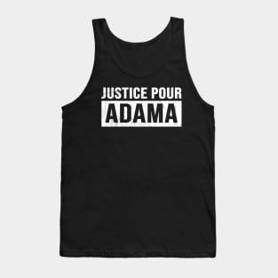 Justice Pour ADAMA Tank Top